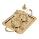 Conjunto Galheteiro Dourado MS483