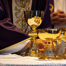 Cálice Crux Christi banhado a ouro