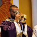Cálice Crux Christi banhado a ouro