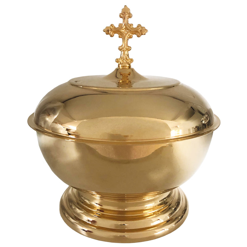 Âmbula de Distribuição com Tampa banhada a ouro