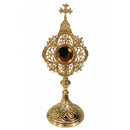 Relicário Gótico banhado a ouro