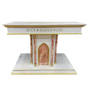 Altar Ecce Agnus - com Pintura Marmorizada