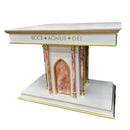 Altar Ecce Agnus - com Pintura Marmorizada