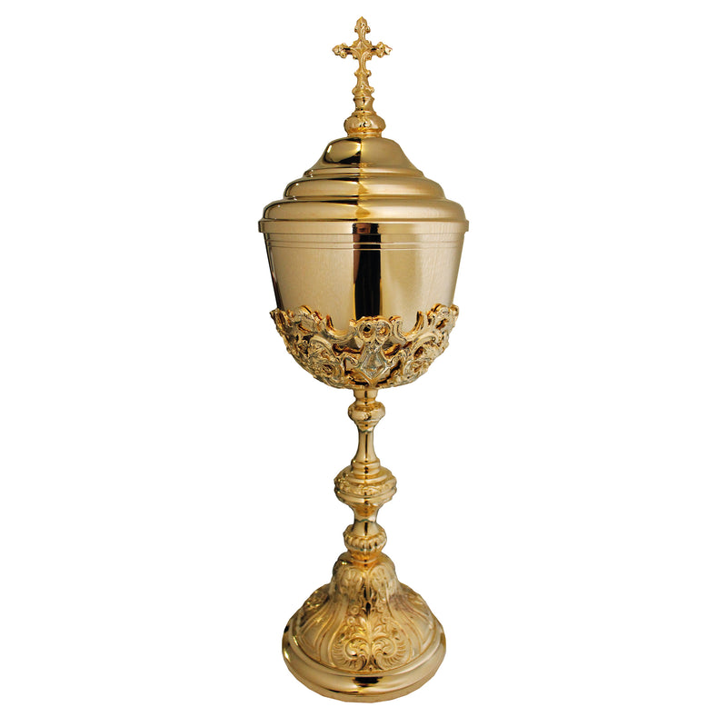 Conjunto de Cálice e Âmbula Neoclássico banhados a ouro