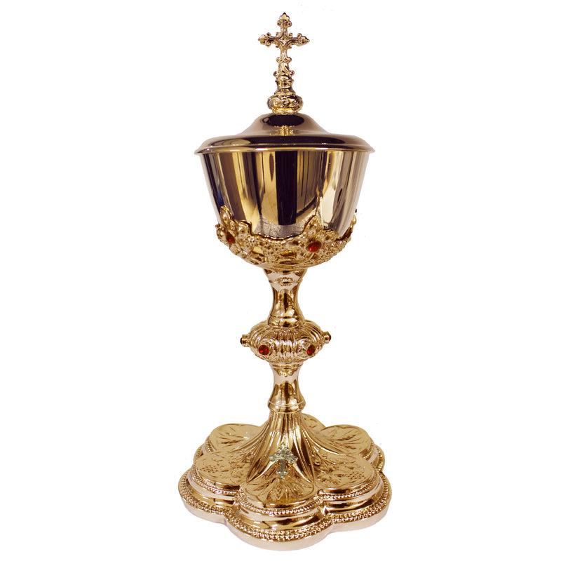 Âmbula Trigo e Uva banhada a ouro