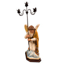 Par de Anjos com Candelabro Ajoelhados 95cm