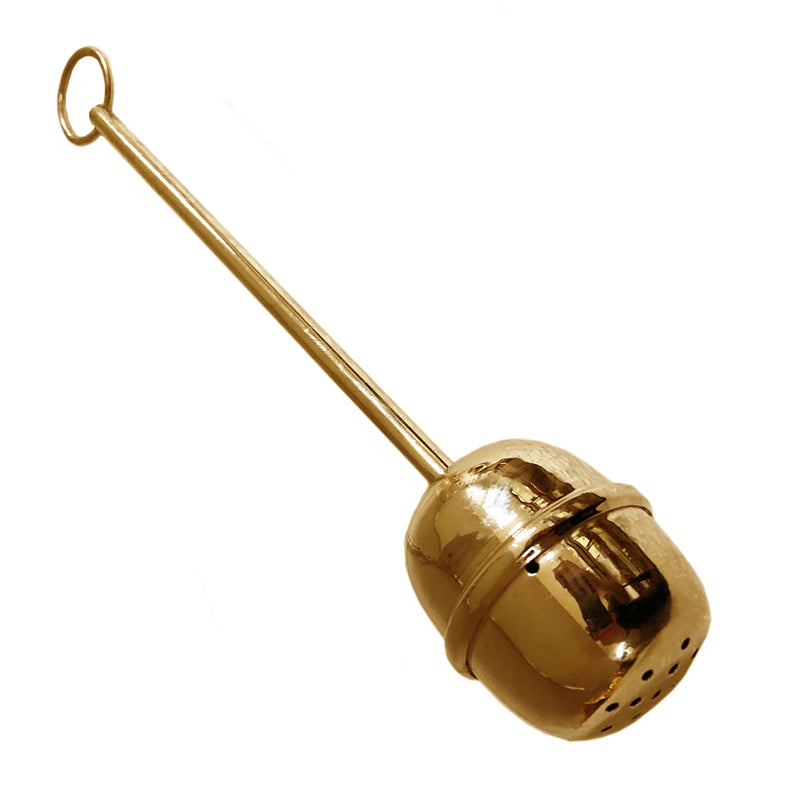 Aspersório Médio banhado a ouro