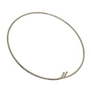 Auréola Simples banhada a níquel