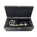 Báculo São Carlos Borromeu banhado a níquel (com a haste espiral)