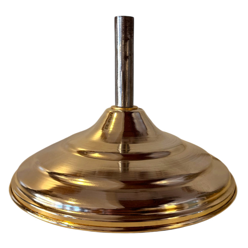 Base para Cruz/Lanterna Processional banhada a ouro