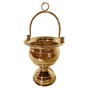 Caldeirinha de Água Benta banhada a ouro