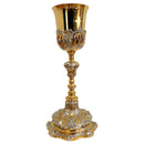 Cálice Barroco em banho misto de ouro e níquel