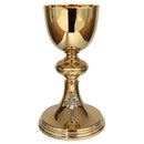 Cálice Crux Christi banhado a ouro