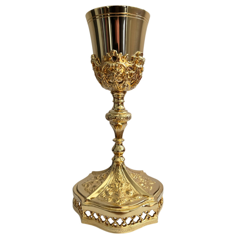 Cálice João Paulo II banhado a ouro