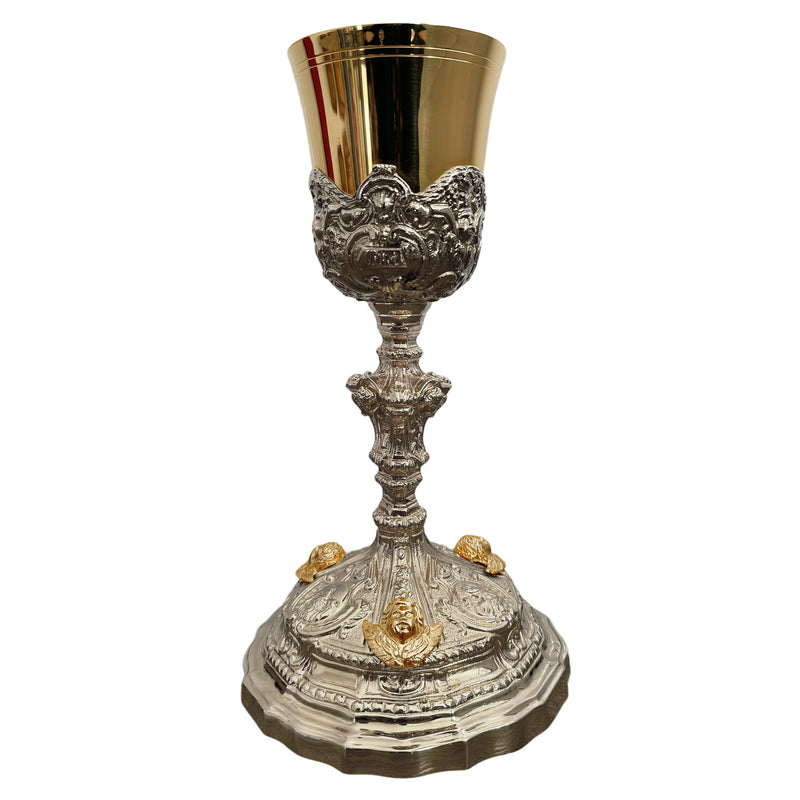 Cálice Passio Christi banhado a níquel