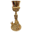 Cálice Romano em banho misto de ouro e níquel