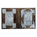 Capa de Evangeliário Excelsis Deo prateada