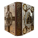 Capa de Evangeliário Sagrada Família prateada