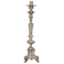 Castiçal Francês banhado a níquel