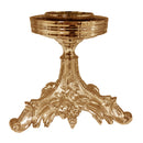 Castiçal para Donzela banhado a ouro