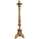 Castiçal Sagrada Família banhado a ouro