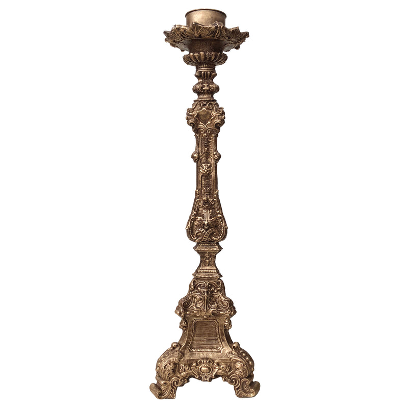 Porta Círio e Castiçal Barroco 105cm