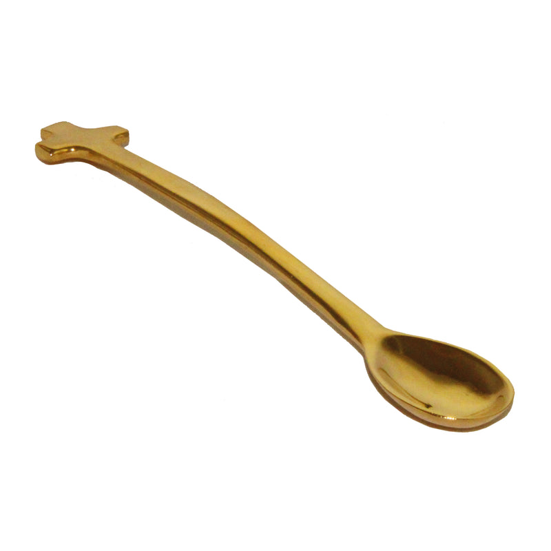 Colher para Naveta banhada a ouro