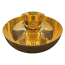 Conjunto Duas Espécies banhado a ouro