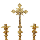 Cruz de Altar Francesa banhada a ouro