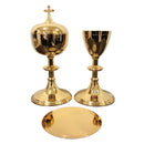 Conjunto de Cálice e Âmbula L1 banhados a ouro