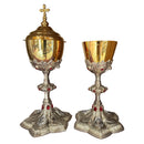 Conjunto de Cálice e Âmbula Notre-Dame banhados a níquel