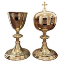 Conjunto de Cálice e Âmbula Veneziano banhados a ouro