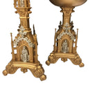 Conjunto de Pia Batismal com Porta Círio Gótico