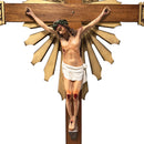 Crucifixo 140cm de Parede Ornado