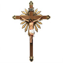 Crucifixo 170cm (Corpo 90cm) de Parede Ornado