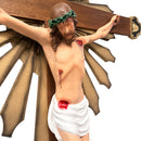 Crucifixo 170cm (Corpo 90cm) de Parede Ornado
