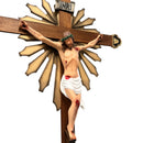 Crucifixo 170cm (Corpo 90cm) de Parede Ornado