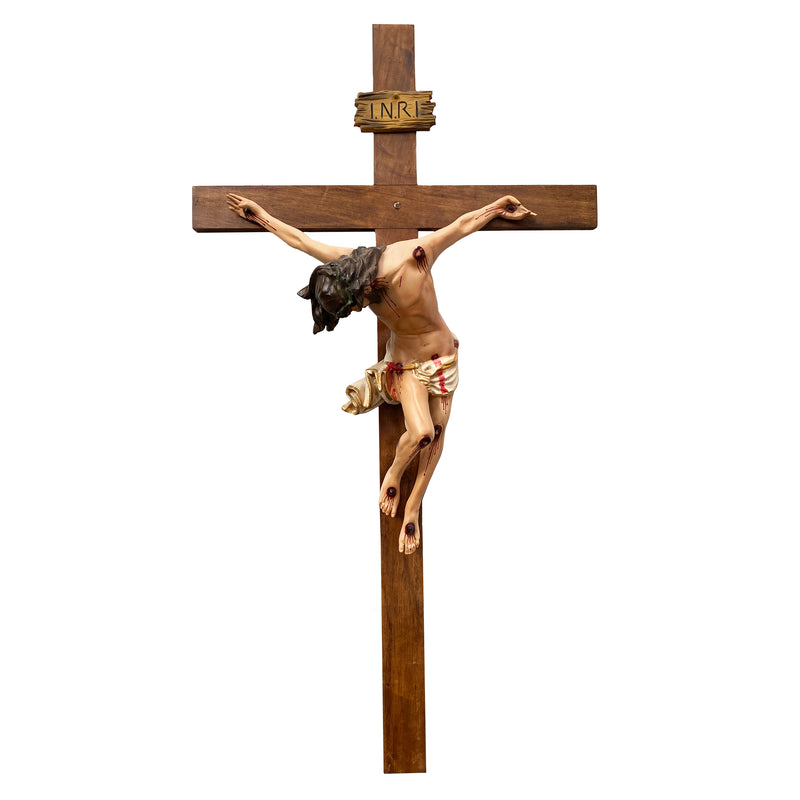 Crucifixo Cristo Pendente 120cm de Parede