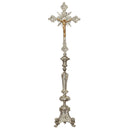 Cruz de Altar Francesa banhada a níquel