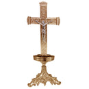 Cruz de Altar para Donzela banhada a ouro