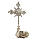 Cruz de Dedicação banhada a níquel