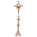 Cruz de Altar em Resina 120cm - com Pintura Branca