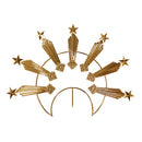 Diadema de Nossa Senhora das Dores com Raios banhado a ouro