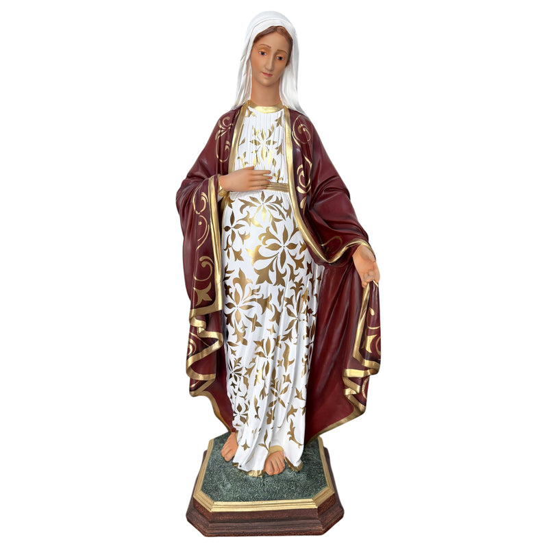 Nossa Senhora Grávida 100cm - com Pintura Trabalhada