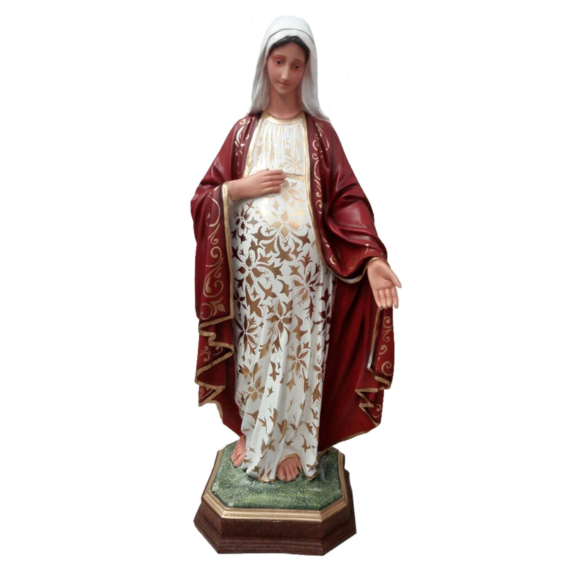 Nossa Senhora Grávida 100cm - com Pintura Trabalhada