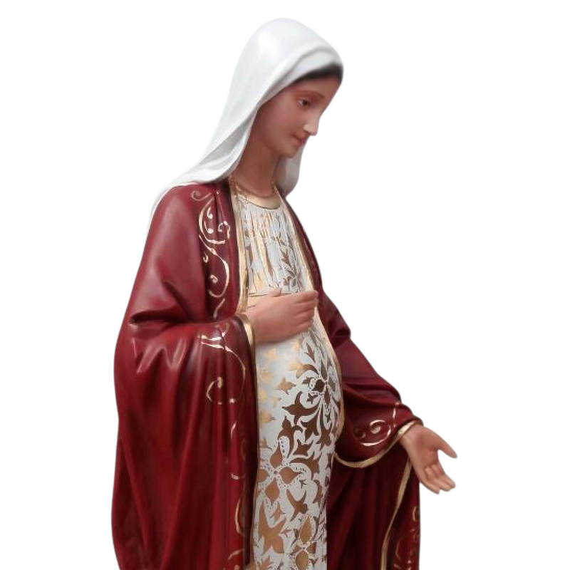 Nossa Senhora Grávida 100cm - com Pintura Trabalhada