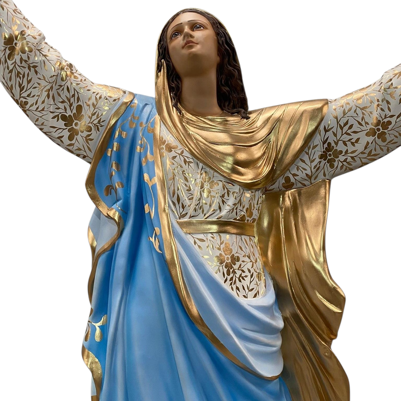 Nossa Senhora da Assunção 145cm - com Pintura Trabalhada