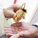 Galheta Unidade banhada a ouro