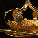 Conjunto do Divino (Coroa, Salva e Cetro) banhado a ouro