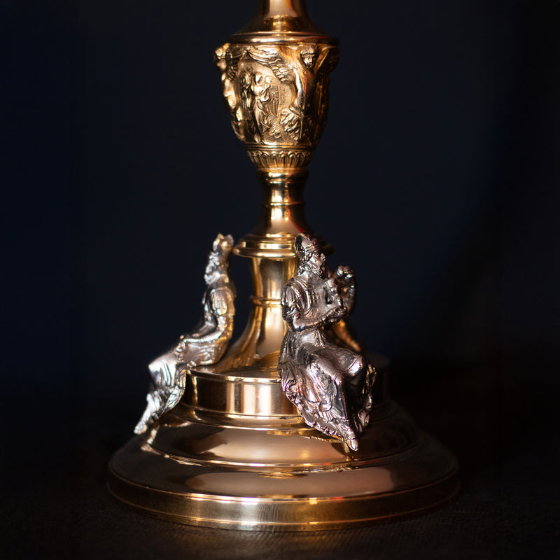 Cálice Profetas banhado a ouro